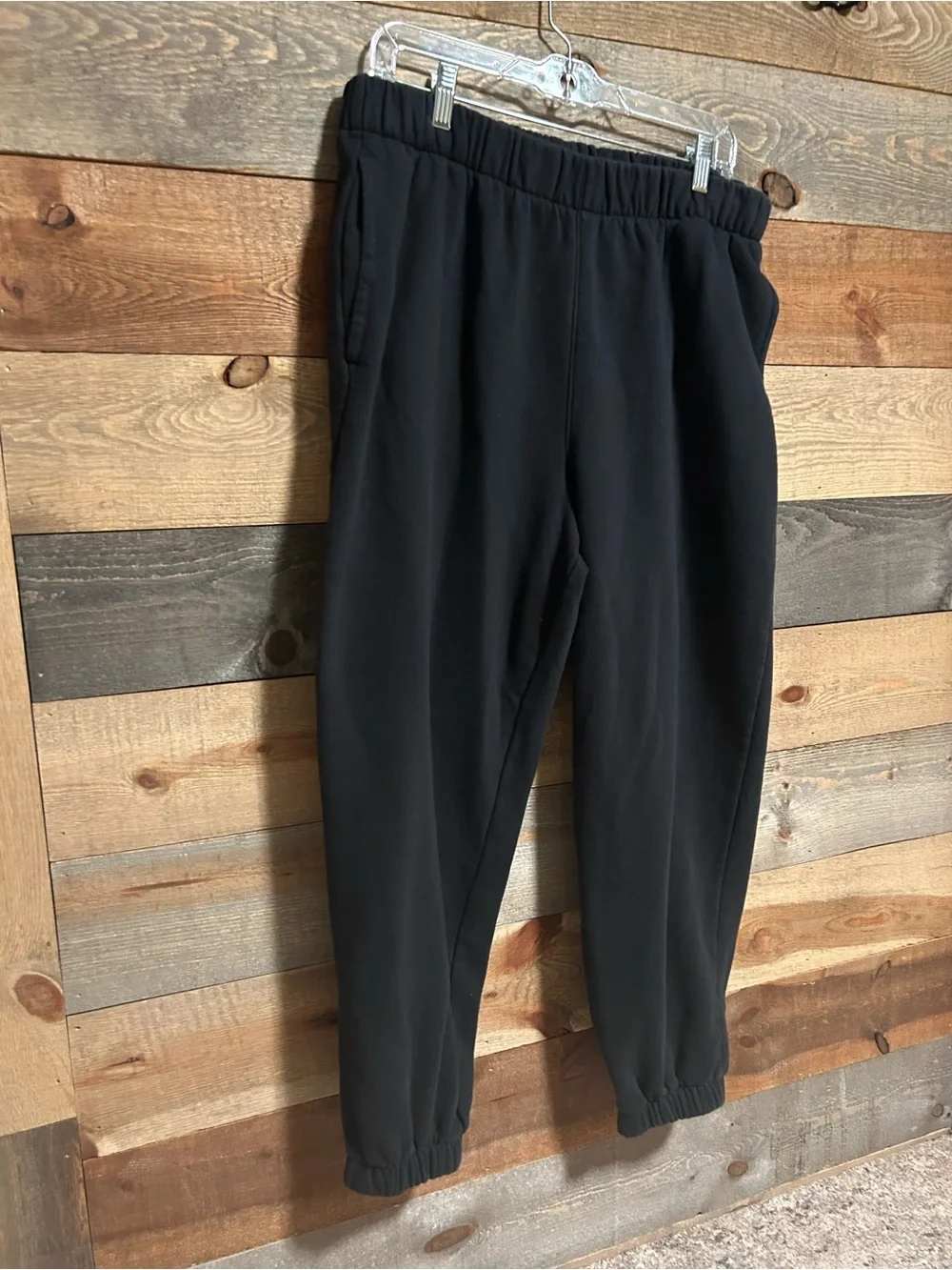 GAP Black Elastic Waist Jogger Pants for Kids